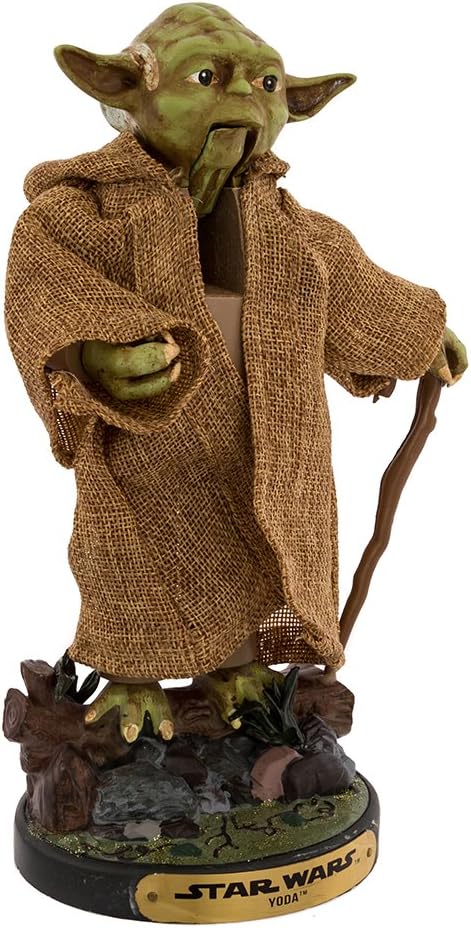 Nutcrackers - Kurt S. Adler Kurt Adler 12-Inch Star Wars Hollywood Yoda Nutcracker