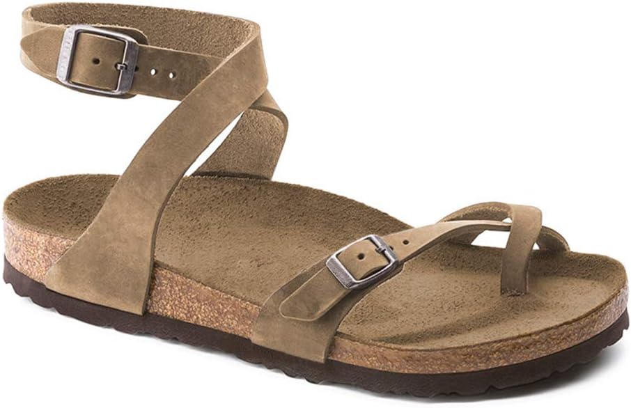 Women's Fashion Flat Ankle Buckle Sandals Gladiator Thong Flip Flop Mayari Sandals