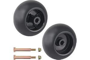 CheeMuii 753-04856A Lawn Mower Deck Wheels Kit 2 Pack 5 Inch Mower Deck Wheels Replace for 753-04856A 734-3058B 738-3056 Fit 