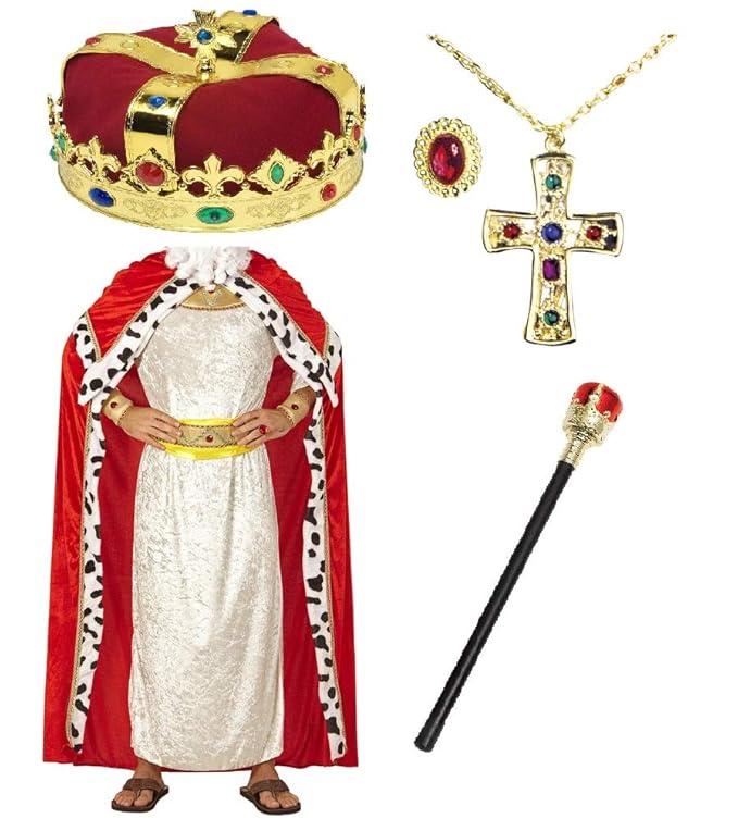 Mega_JumbleSale® Majestic King, Queens British Medieval Royal King