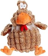 Petface Farmyard Buddies Chunky Chicken Plush Dog Toy