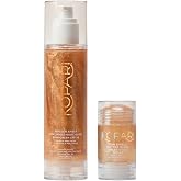 Kopari Sun Shield Body Glow Broad Spectrum SPF 30 In Golden Amber &amp; Sun Shield On-The-Glow Sheer Sunscreen Stick SPF 40