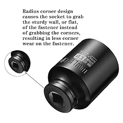 TUZkozs 1/2-Inch Drive 41mm Deep Impact Socket with