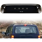 Nilight Third Brake Light for Jeep Cherokee 1997 1998 1999 2000 2001 | for Jeep Cherokee 1997 1998 1999 2000 2001, High Mount 3rd Stop LED Rear Cab Center Truck Tail Replacement, Smoked Lens