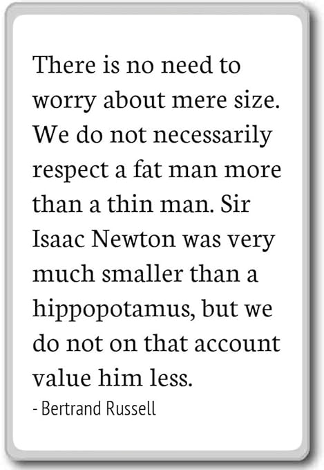 No es necesario que preocuparte de Simple tamaño.... - Bertrand ...