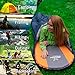 Self Inflating Sleeping Pad Lightweight - Compact Foam Padding Waterproof Inflatable Mat - Best for Camping Hiking Backpacking - Thick 1.5 Inch for Comfortable Sleep - Insulated Camping Mattress