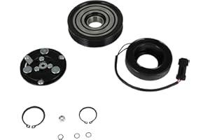 ECCPP A/C Compressor Clutch 2002-2005 Fit for Jeep Liberty 3.7L AC Compressor Clutch Assembly Kit Pulley Coil Set