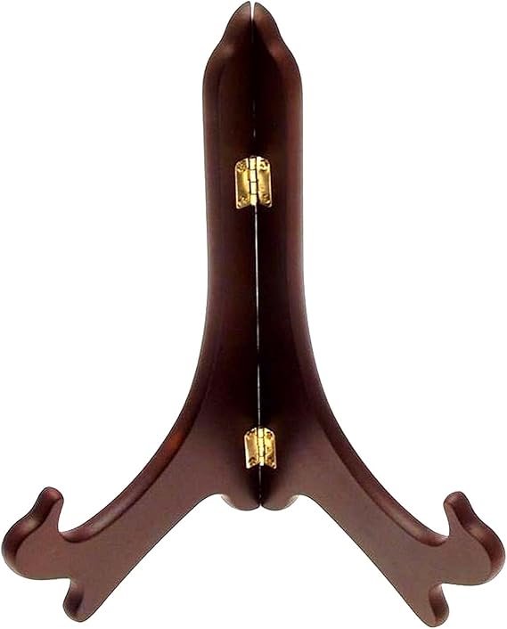 Wooden Plate Stand For Collector Plates Amazon.co.uk Kitchen & Home