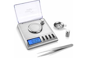 Smart Weigh GEM20 High Precision Digital Milligram Scale 20 x 0.001g Reloading, Jewelry and Gems Scale