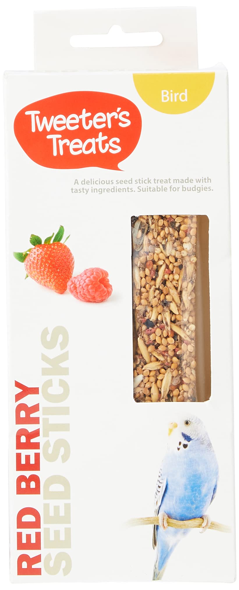 Tweeter's Treats Seed Sticks for Budgies - Red Berry