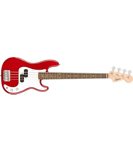 Amazon.com: Squier by Fender Mini Precision Bass (Laurel, Black