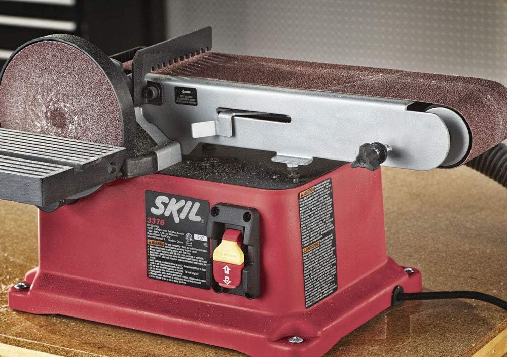 SKIL 3376-01 4-Inch x 36-Inch Belt/Disc Sander - - 