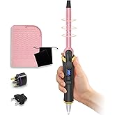 Ukliss Mini Curling Iron for Short Hair (Black, 1/2 inch)