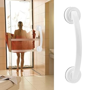 Sujing Bath Safety Handle Suction Cup Handrail Grab Bathroom Grip Tub Shower Bar Sucker