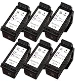 Sophia Global Remanufactured Ink Cartridge Replacement for HP 96 (6 Black)