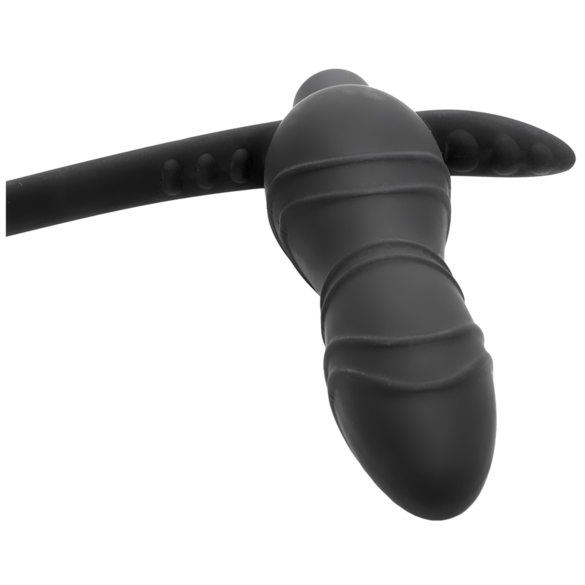 Analvibrator Massagegerät 100% Medizinisches Silikon Sexspielzeug für Paar Penis Cock Ring