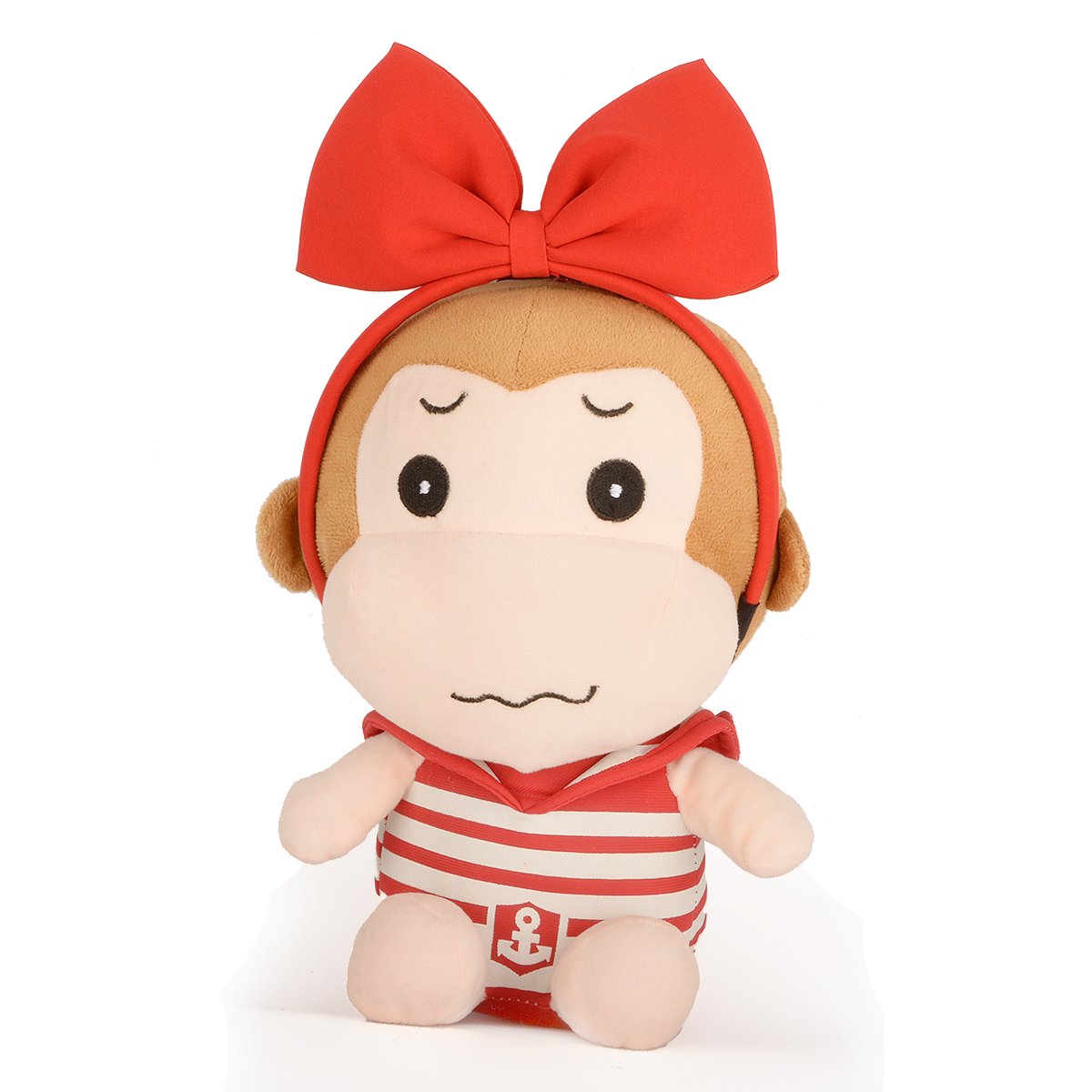 HoveBeaty Hair Band Bow Headbands Headdress for Women and Girls, Perfect Hair Accessories for Party and Cosplay (Red) : Beauty