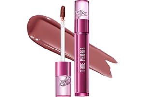 TIMEPHORIA Altera Blurring Lip Tint 012 Hush, Nude Pink Glossy to Soft Matte Finish, Blur Lip Lines, Weightless No-Sticky Airy Velvet Texture, Vibrant Hydrating Long-Lasting Lip Stain