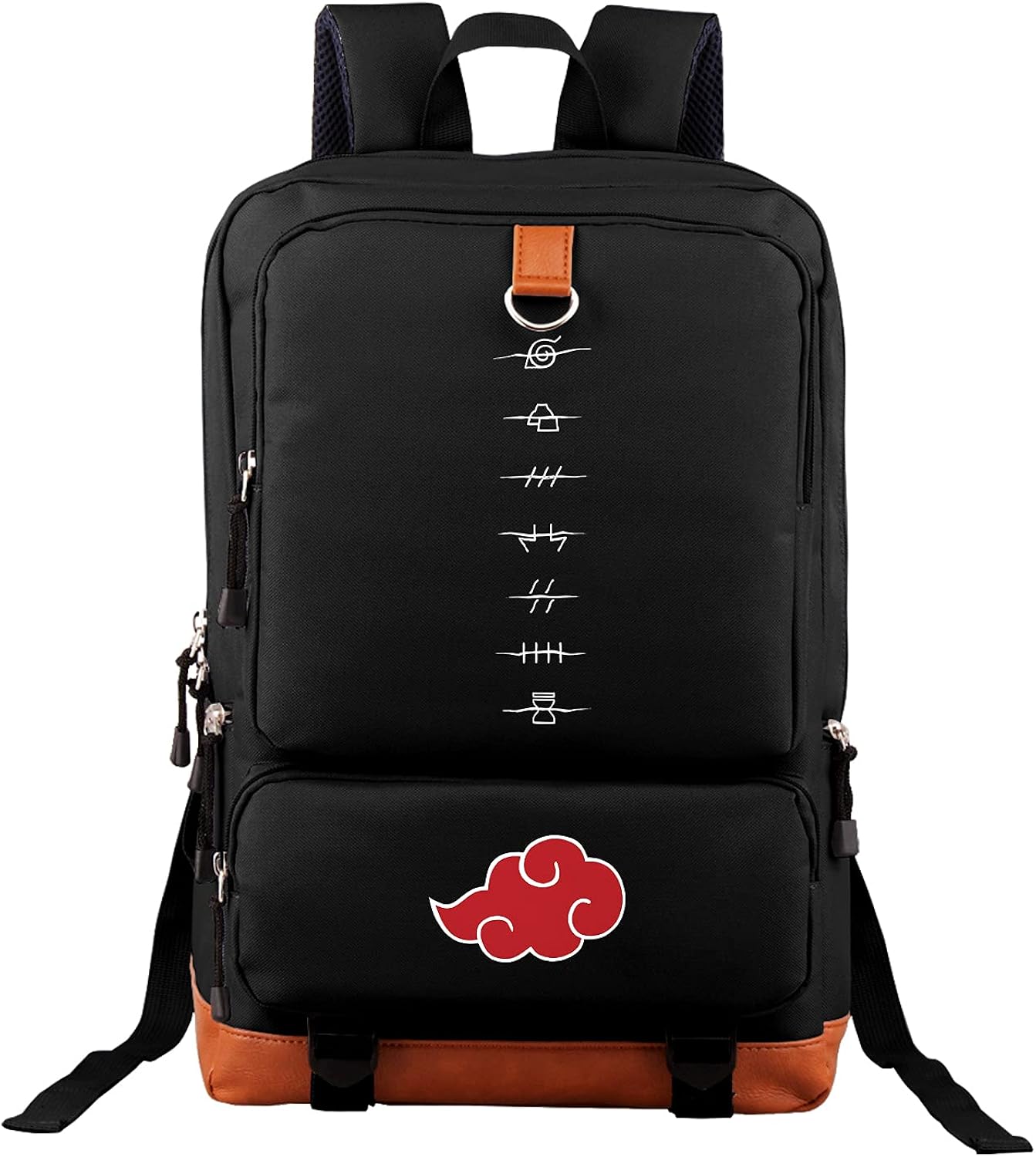 Naruto Backpack Shippuden Akatsuki Cosplay Laptop Bag for Travel Hiking