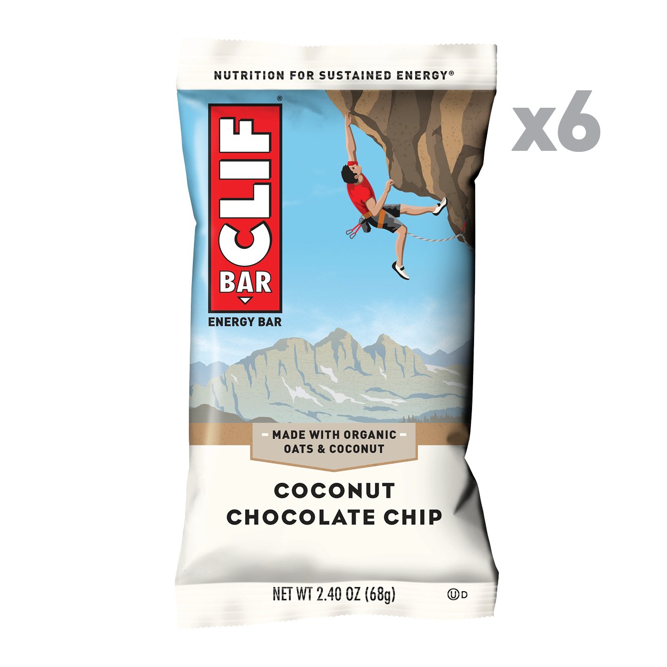 Amazon Com Clif Bar Energy Bars Coconut Chocolate Chip 2 4