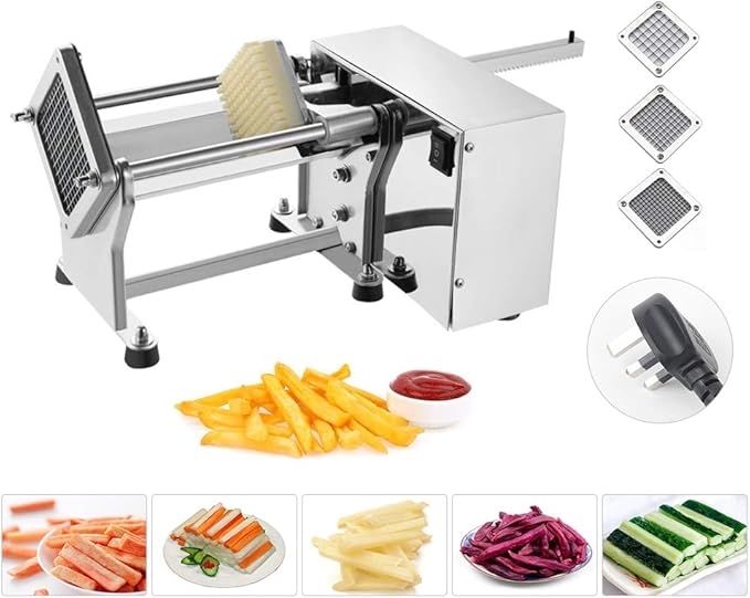 Amoyer Acciaio Inossidabile Di Taglio Tagliatrice Patatine Fritte Casa Di Patate Affettatrice Cetriolo Casa E Cucina Utensili Da Cucina Nsb Group Com