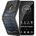 VERTU IRONFLIP Alligator Skin Flip Cell Phone, Unlocked Android 5G Smartphone, Foldable Design, One-Hand Control, 50MP Camera, 12G+512G, Dual SIM, 6.9" 120Hz OLED, 65W Fast Charge (Navy Blue)