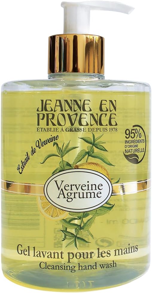 Jeanne en Provence Verbena Citrus Hand Wash Gel 500ml