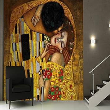 Télécharger gratuitement Images Amazon Com Sproud Mural Gustav Klimt The Kiss Wall 3d Mural le plus cool salutations