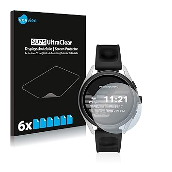 savvies Protector Pantalla Compatible con Emporio Armani Connected ...