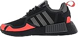 adidas NMD_R1 Boys Shoes Size 7, Color: Black/Orange