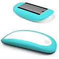 IRAINSUN Mouse Silicone Case, for Apple Magic Mouse 1&2, Drop Proof, Dust Proof, Ultra Thin Cover (Blue)