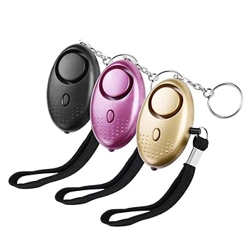 merisny Alarma Personal con Linterna de LED (3 Pack), 130db Bates ...