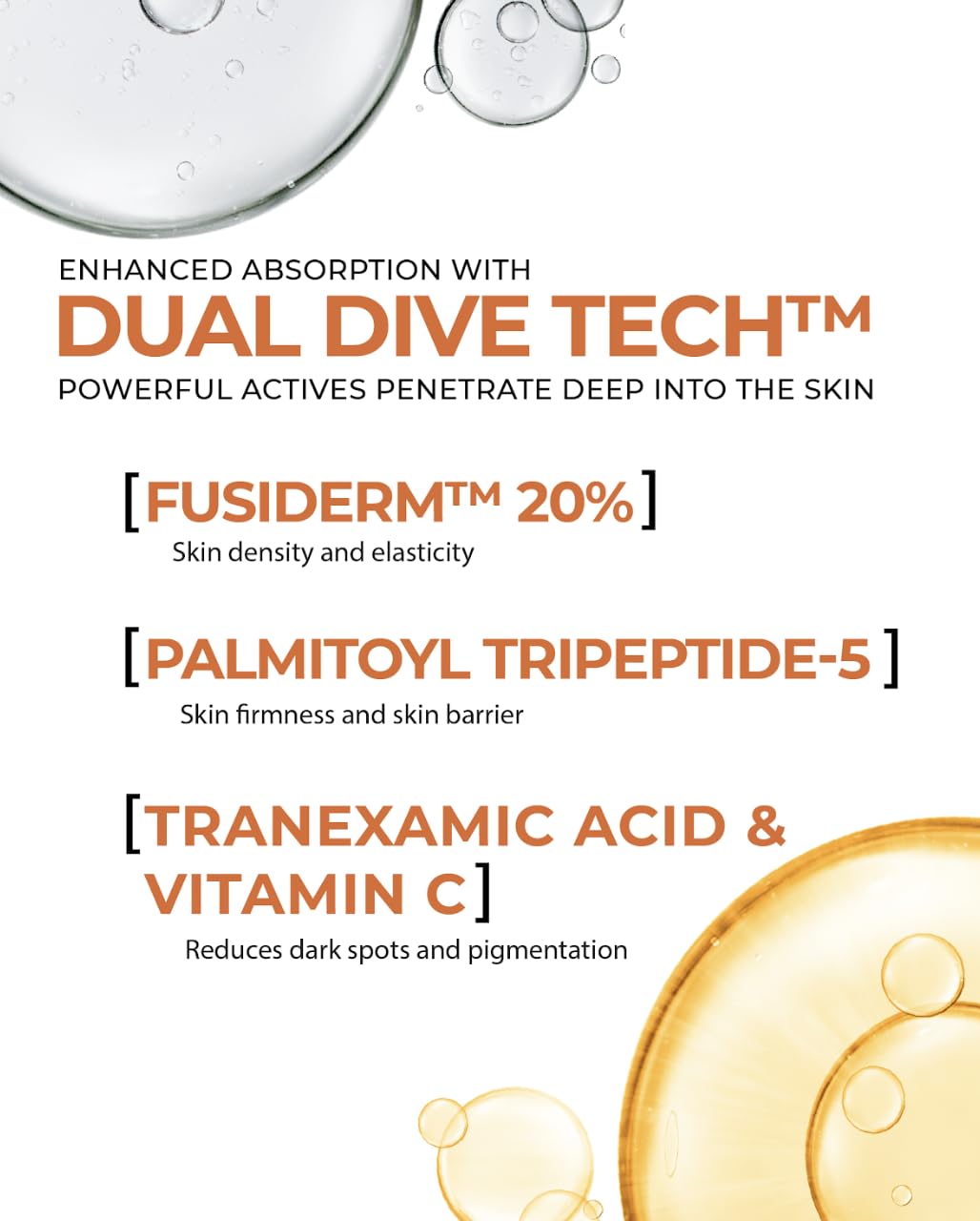 Fusidyne Fusid Serum (1.4fl oz) Serum for Face for Radiance. Dry & Sensitive Skin. Korean Skin Care with Fusiderm, Peptides, Vitamin C.