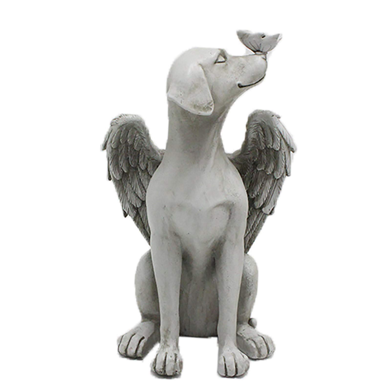 Buy Pomobie Dog Angel Memorial Statue Garden Dog Statues Outdoor Lab