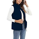 Xeoxarel Women's Fleece Vest with 6 Pockets (XS-2XL)