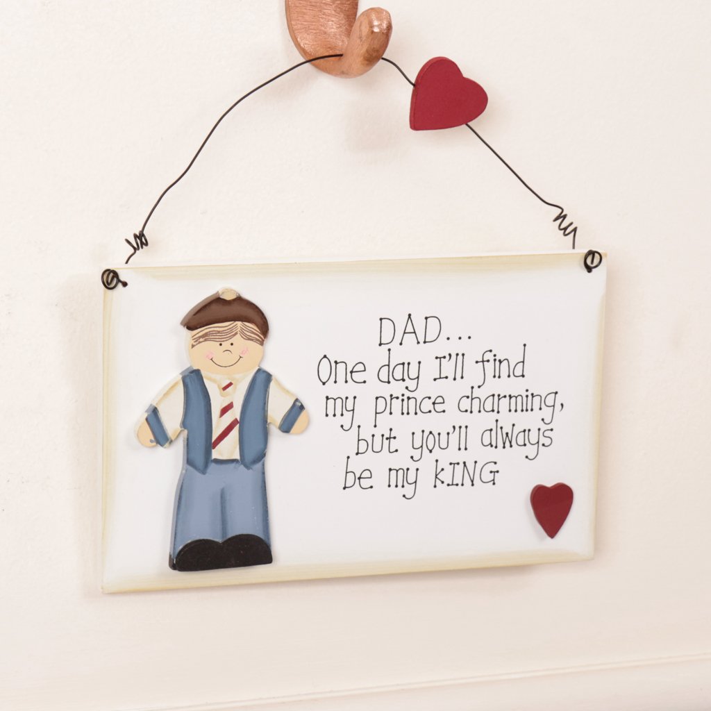 Special Dad Hanging Wall Plaque L18cm x H11cm x D1cm Fantastic Gift