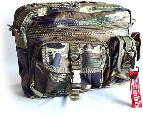 Amazon Co Jp Clack バッグ ミリタリーデザイン ミニショルダーバッグ 3way リュック セカンドバッグ 鞄 メンズ 47 迷彩 Free 服 ファッション小物