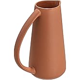 Bloomingville Modern Stoneware Pitcher, Matte Terracotta