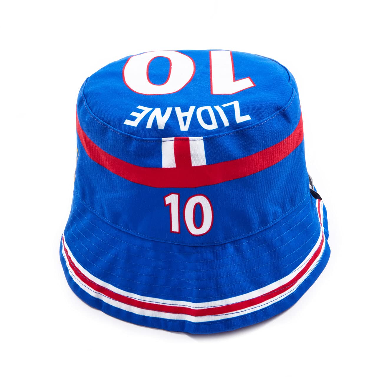 Classic Football Shirts Euro 00' France Home Zidane #10 Bucket Hat Blue