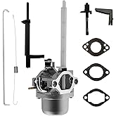 Quaprodur 794593 796122 Carburetor Kit Replacement for Briggs 794593 696737 793161 21M114 21M214 21M307 21M313 21M314 21M317 