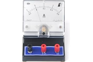 Electric Amperemeter Analog Galvanometer Ampere Meter for Students Labs Measuring Instrument Ampere Detector