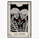 The Lovers Tarot Card (Color) Sticker Bumper Sticker Vinyl Decal 5
