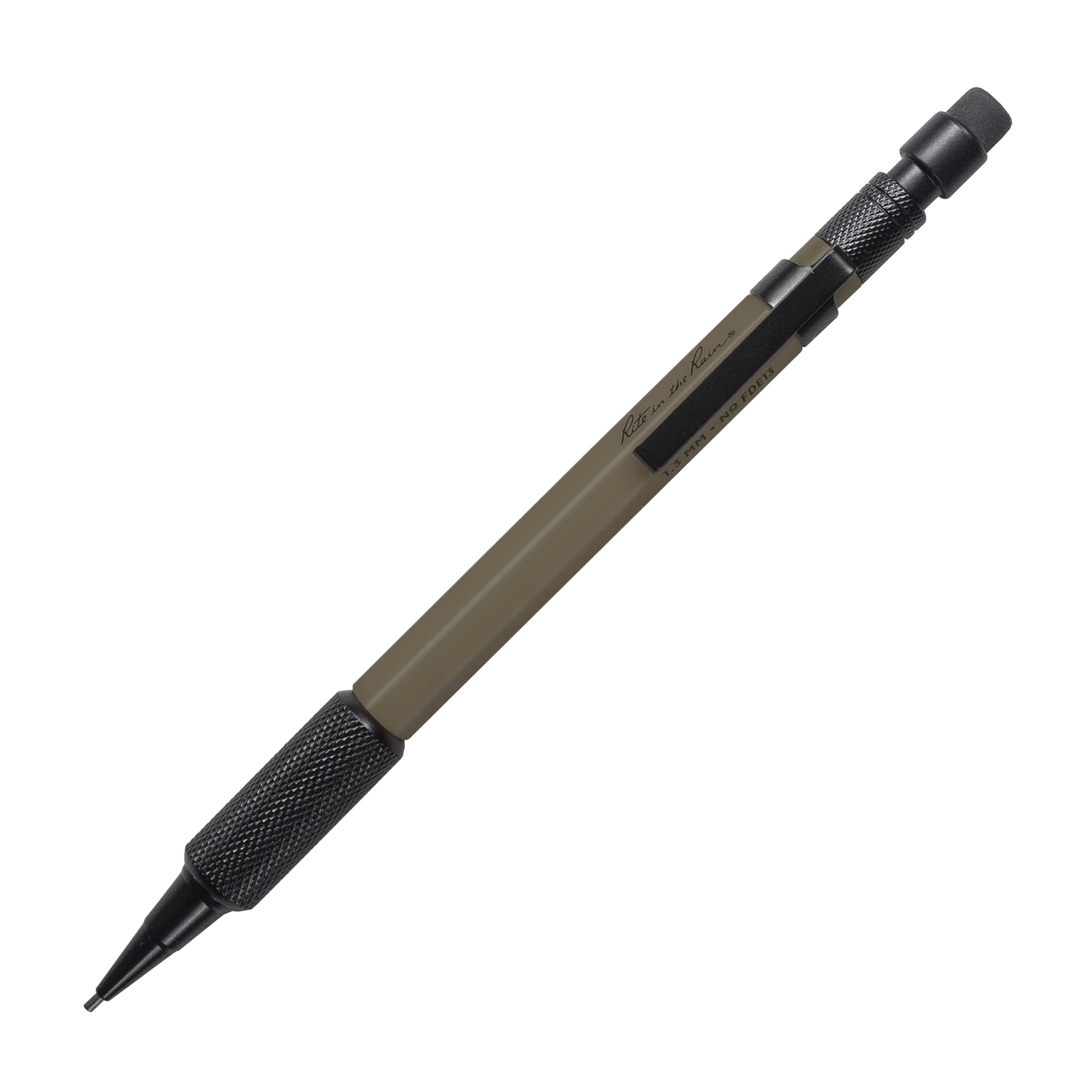 Rite in the Rain Weatherproof Mechanical Pencil, Flat Dark Earth Barrel, 1.3mm Black Lead (No. FDE13) — image 1