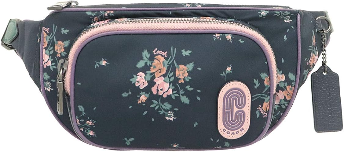 Amazon コーチ Coach バッグ ショルダーバッグ F ミッドナイトマルチ ローズ ブーケ フローラル プリント ナイロン コート ベルト ウエスト ボディーバッグ レディース アウトレット品 ブランド 並行輸入品 ショルダーバッグ