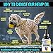 TRUAZTA Hemp Oil for Dogs & Cats Pain Relief & Dog Anxiety Relief - Natural Hemp Oil for Pets - Stress Relief Essential Oil and Anxiety Relief Supplements - 3000 mg