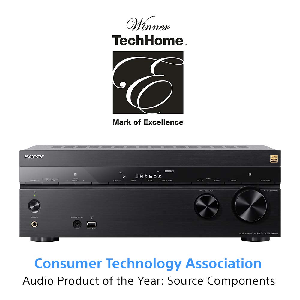 Amazon.com: Sony STRDN1080 7.2 Channel Dolby Atmos Home Theater AV  Receiver: Electronics