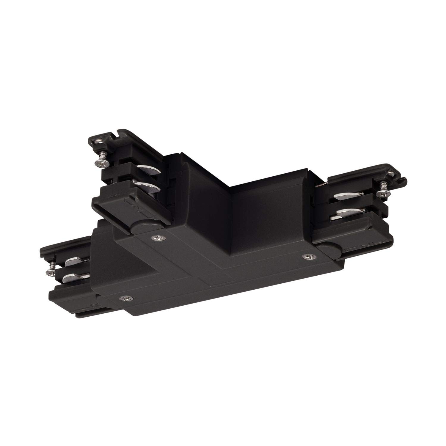 SLV T-Connector for S-Track 3-Phase Track/Black