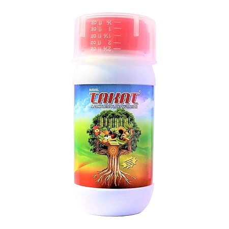 TAKAT - Complete Plant Nutrition/Bio-Fertiliser for All Plants & Crops 250 ml, Perfect to Use On Indoor/Outdoor Plants