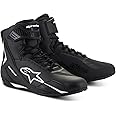 Alpinestars Faster-4 Motorcycle Shoes, Lightweight & Breathable, Seamless Knitted Construction & Advanced Protection