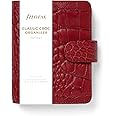 Filofax Pocket Classic Croc organiser - Cherry